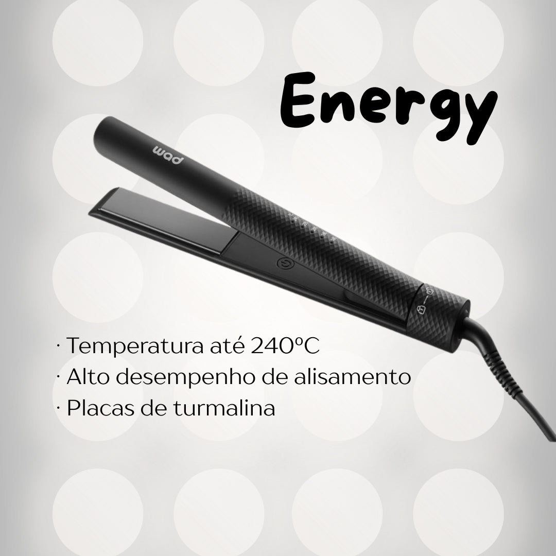 Prancha de Alisamento Energy Wad