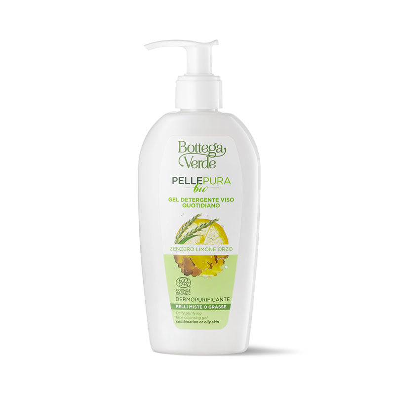 Gel Limpeza Facial Pelle Pura Bio 200ml