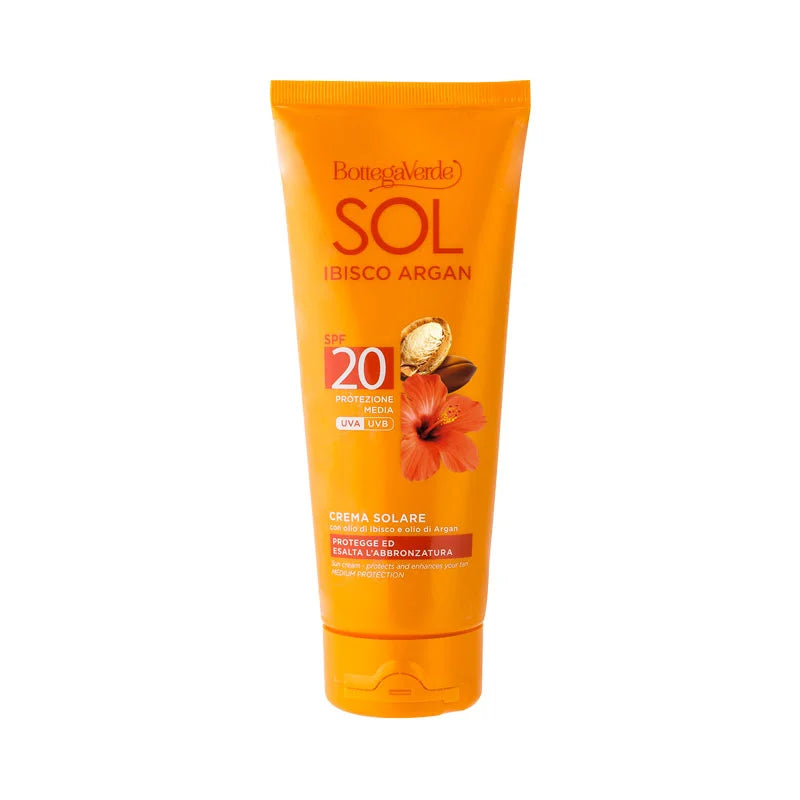 Creme Protetor Solar Sol Ibisco Argan FP 20 200ml