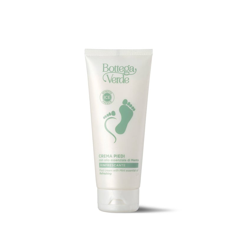 Creme para Pés Efeito Refrescante com Mentol 100ml