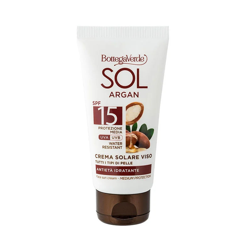 Creme Protetor Solar Facial Sol Argan FP 15 50ml