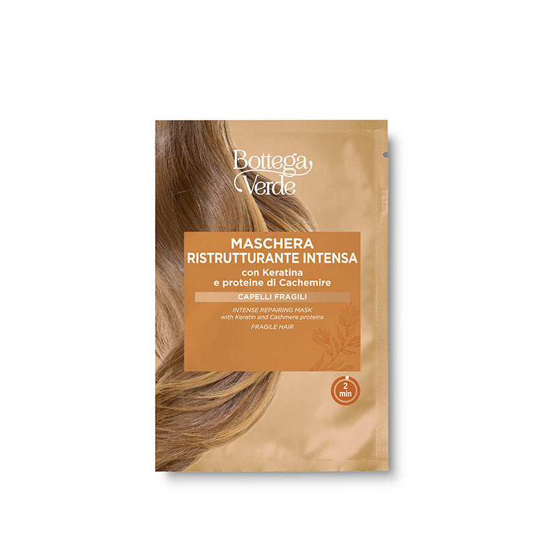 Máscara Monodose Reparadora Intensa Keratina e Cachemire 8ml