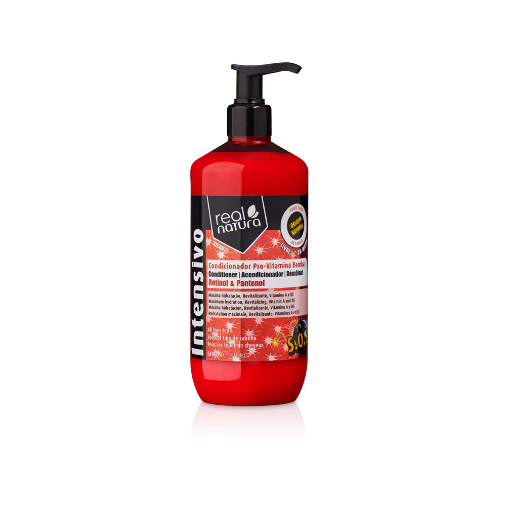 Condicionador Pro Vitamina Bomba Real Natura 500ml