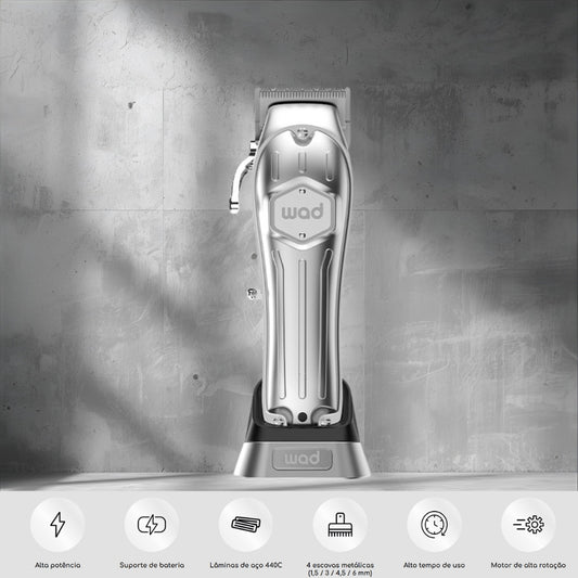 Máquina de Cortar Cabelo Vesta Silver Wad