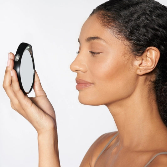 Espelho Aumento 10x com Luz Tweezerman