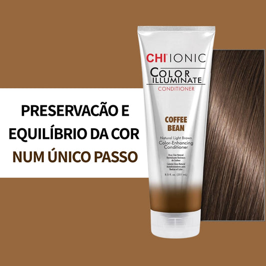 Condicionador Realçador de Cor Café CHI Color Illuminate Coffe Bean 251ml