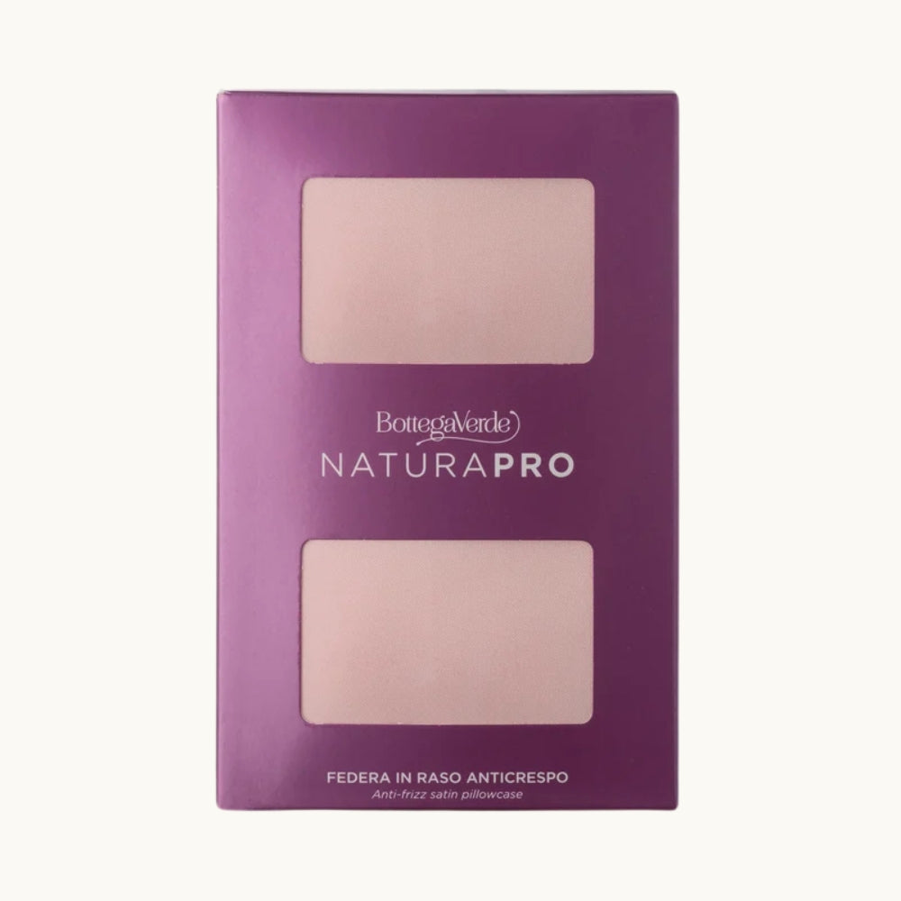 Fronha de almofada de cetim anti-frizz Natura Pro