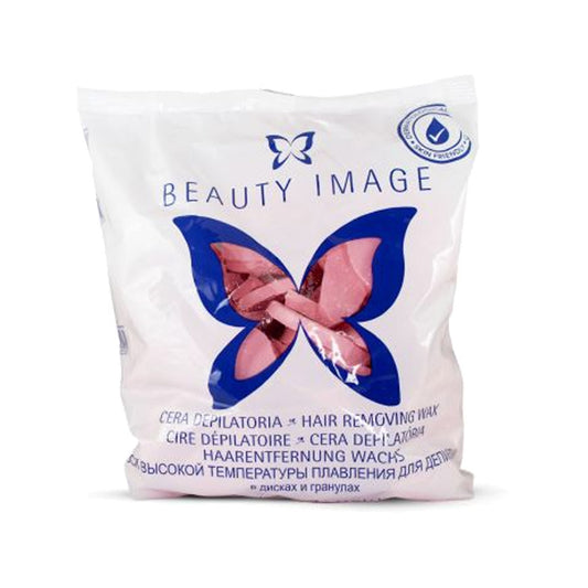 Cera Discos Rosa Beauty Image 1Kg