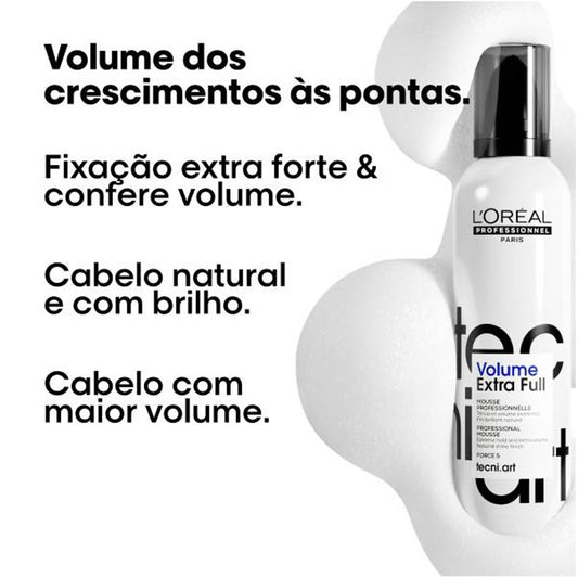 Espuma Extra Full Volume L'Oréal Professionnel 250ml