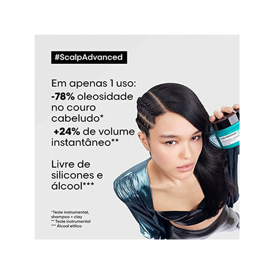 Máscara Scalp Advanced Anti-Oiliness L'Oréal Professionnel