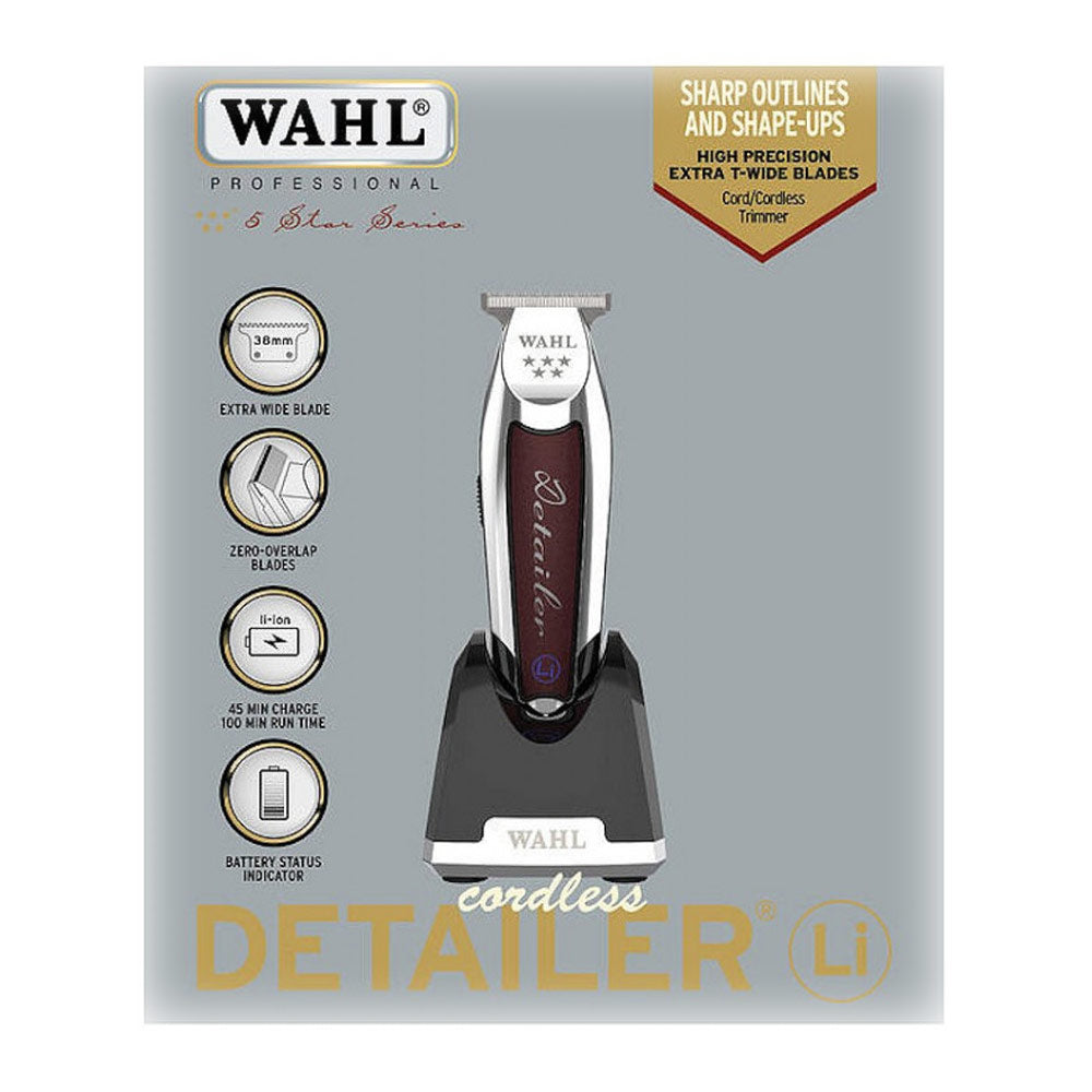 Máquina de Cortar Cabelo Detailer Cordless Wahl