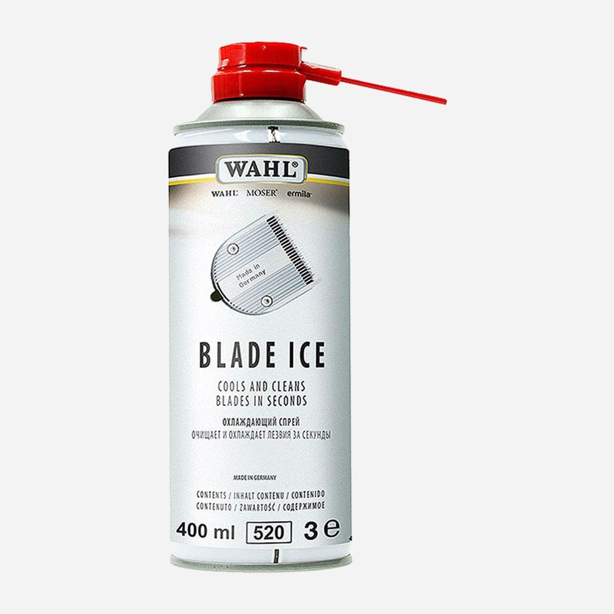 Spray de limpeza e lubrificação Wahl 400ml