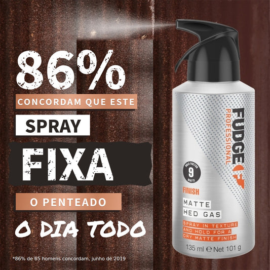 Spray Mate Matte Hed Gas Fudge 100g — detalhe