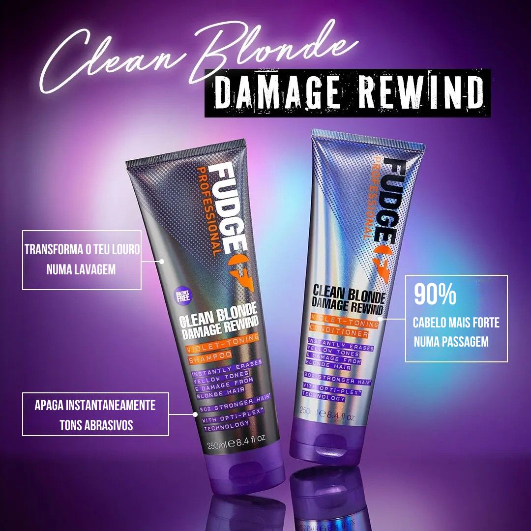 Clean Blonde Damage Rewind Violet Toning Conditioner 250ml