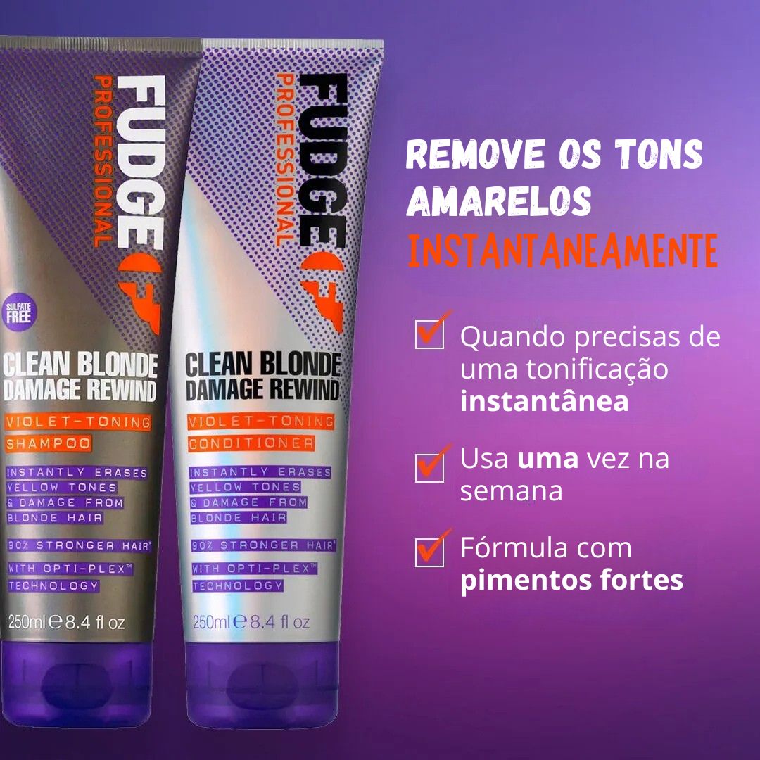 Clean Blonde Damage Rewind Violet Toning Conditioner 250ml