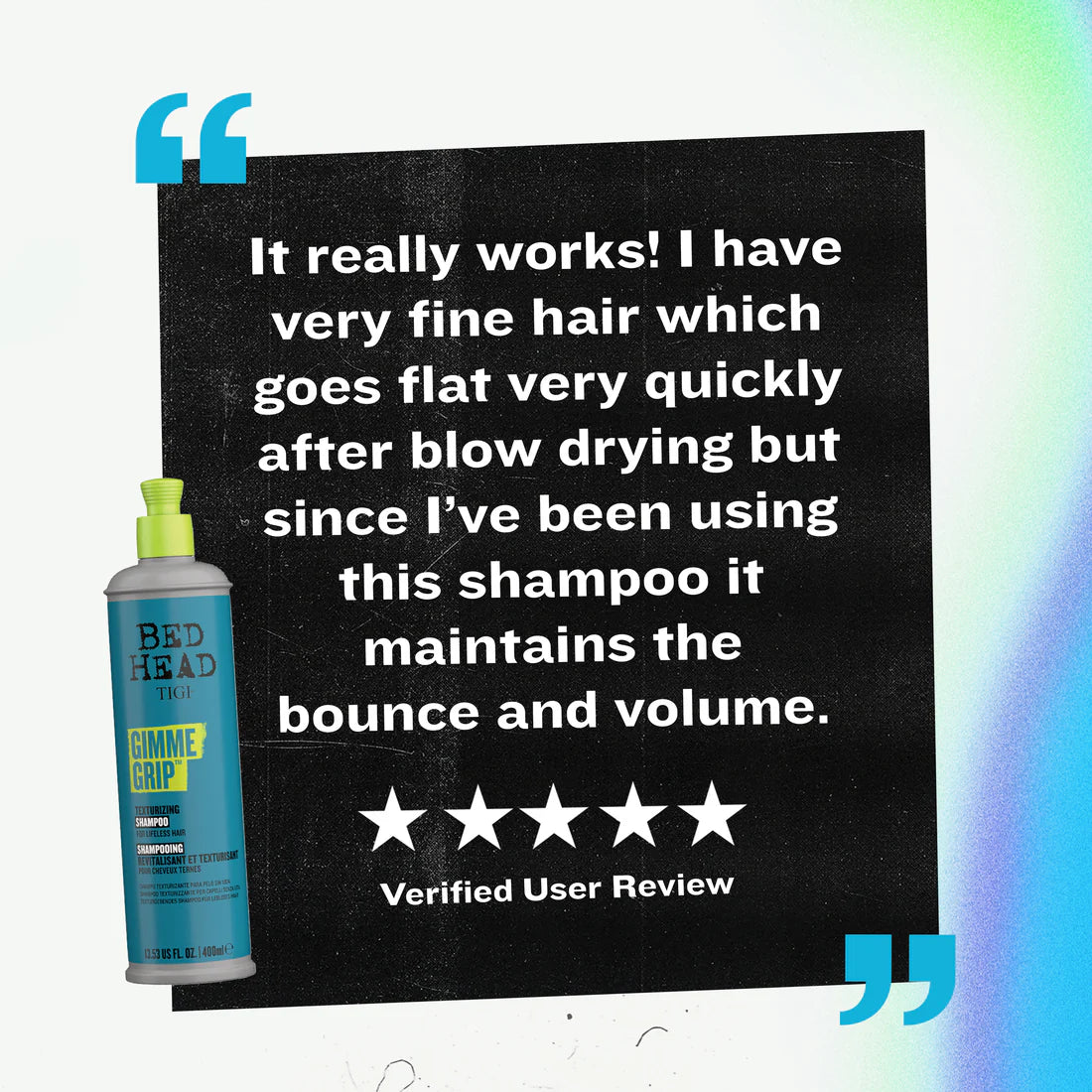 Shampoo Gimme Grip Bed Head 400ml