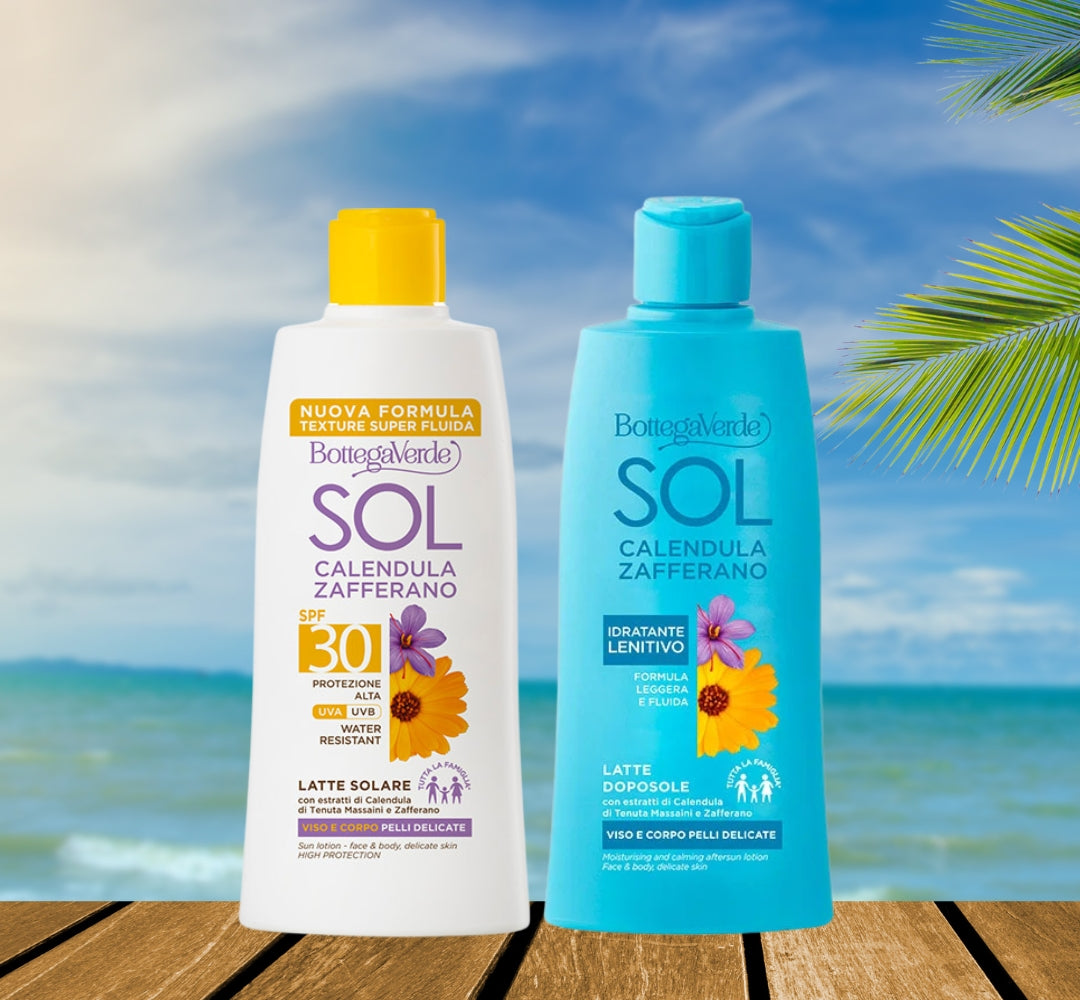 Pack Calendula Zafferano Protetor e After Sun