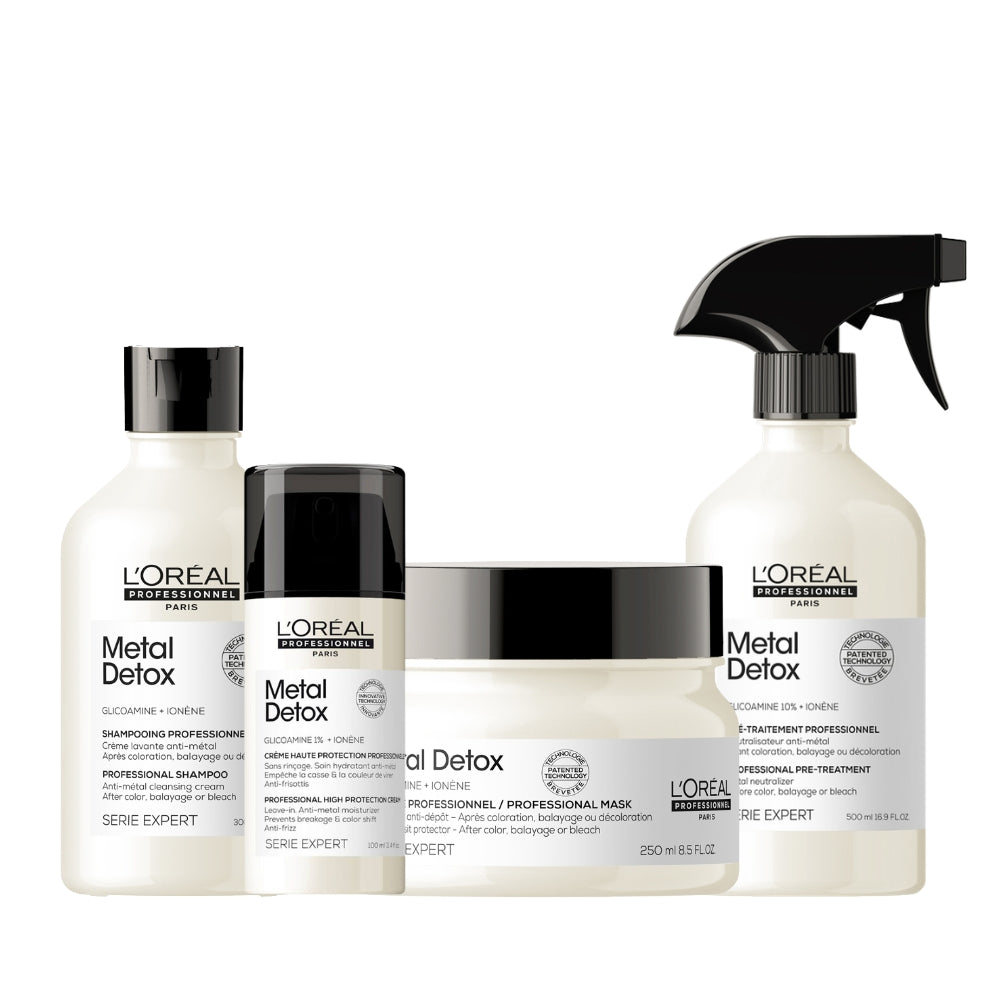 Match Metal Detox Shampoo + Máscara + Leave-In + Tratamento
