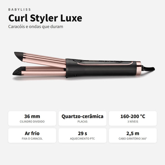Modelador de Caracóis Curl Styler Luxe Babyliss C112E — detalhe