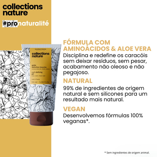 Geleia de Definição de Caracóis Curl Collection Nature 150ml