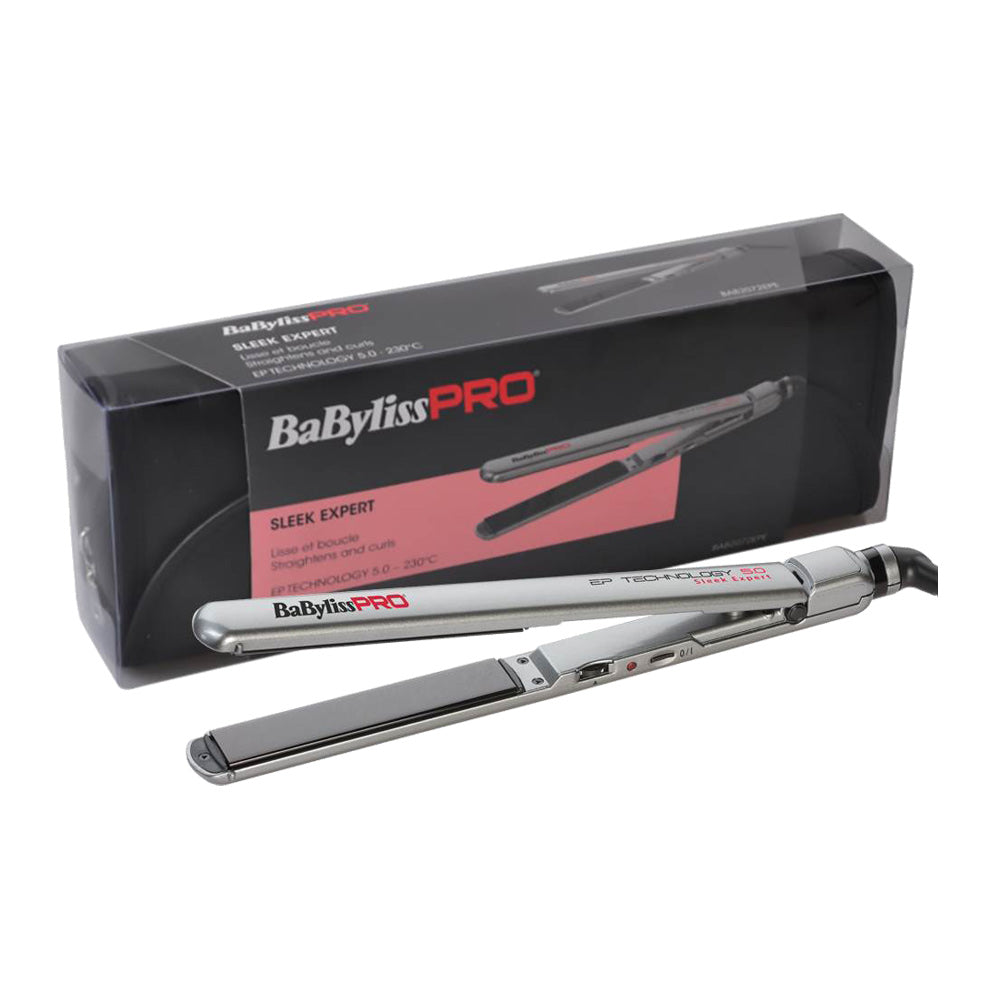 Prancha Sleek Expert Babyliss Pro com a embalagem