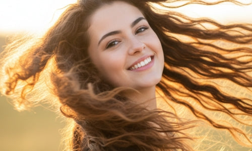 Cabelo com textura natural, ondulado e encaracolado sem chapinha