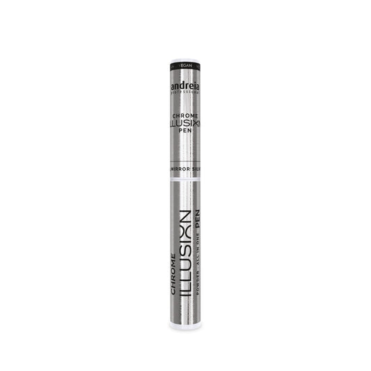 Chrome Illusion Pen 05 Mirror Silver Andreia Professional