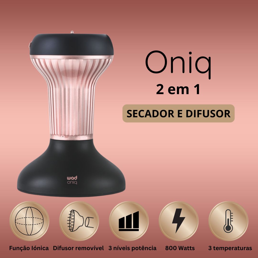 Secador e Difusor de Cabelo Oniq Wad