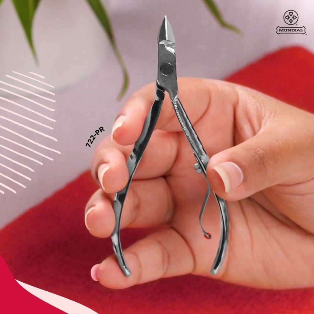 Alicate de Cutículas Stainless Steel 722 Mundial