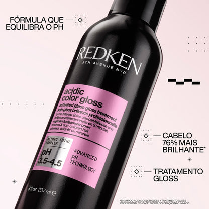 Tratamento Gloss Profissional Acidic Color Gloss Redken 237ml