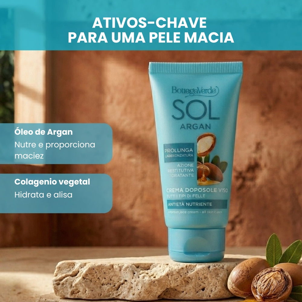 After Sun Facial Argan Prolonga o Bronze Sol 50ml
