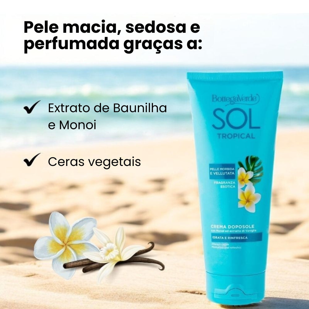 After Sun Creme Corpo Sol Tropical 200ml