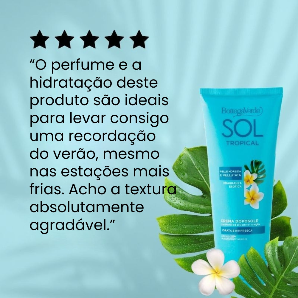 After Sun Creme Corpo Sol Tropical 200ml