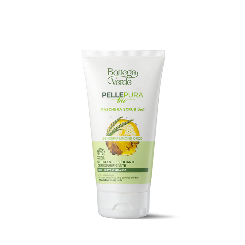Máscara Esfoliante 3 em 1 Pure Pele Bio 150ml