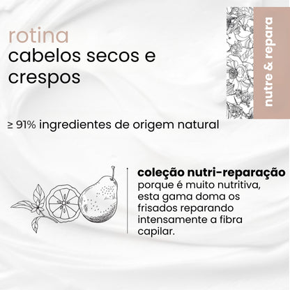 Shampoo Nutri Reparação Collection Nature