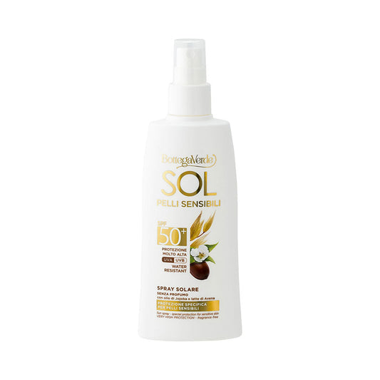 Spray Protetor Solar Sol Peles Sensíveis FP 50+ 200ml