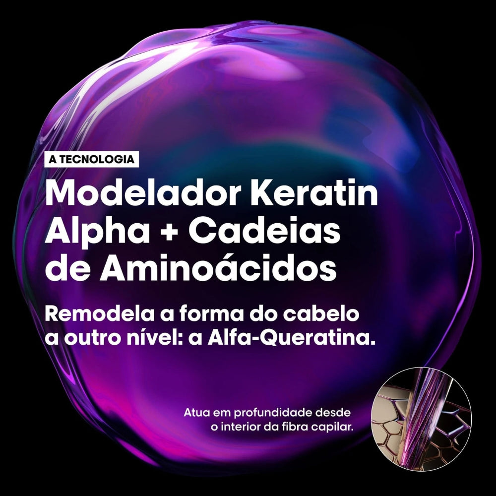 Shampoo Antifrizz Keratin Alpha Sleek