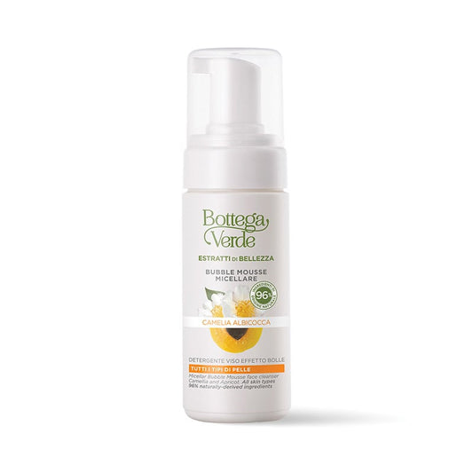 Mousse Limpeza Micelar Camélia e Damasco Estratti di Bellezza 100ml
