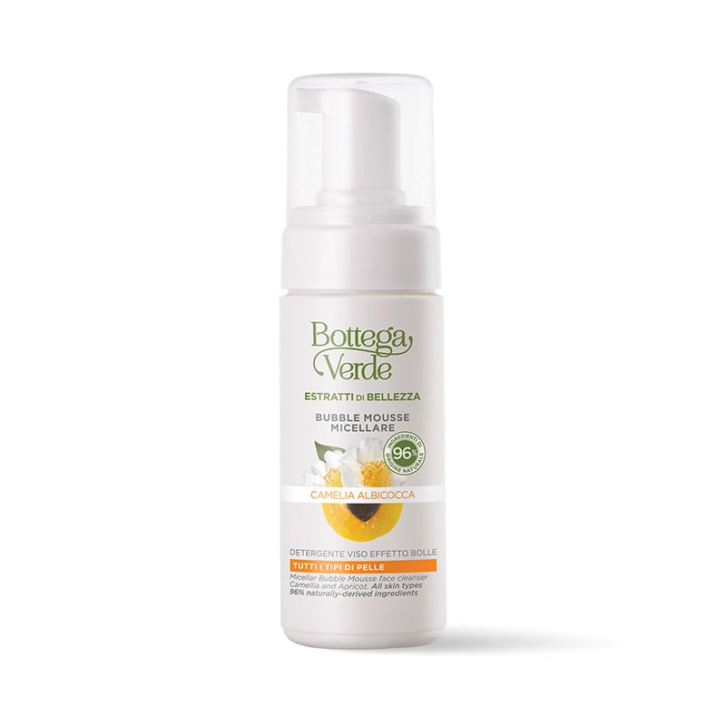 Mousse Limpeza Micelar Camélia e Damasco Estratti di Bellezza 100ml