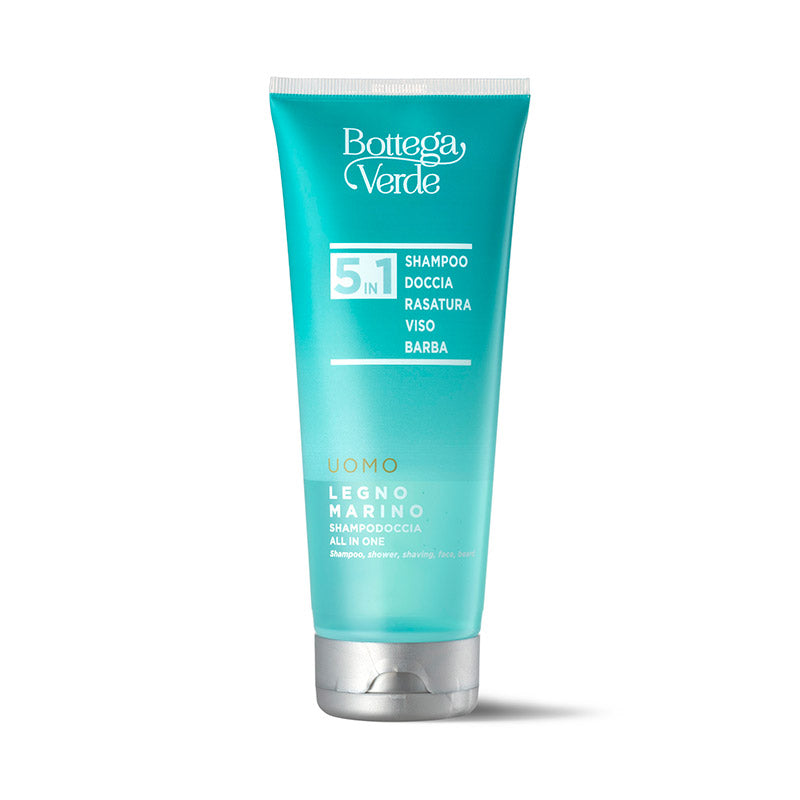 Champô e Gel de Banho 5 em 1 Legno Marino 200ml