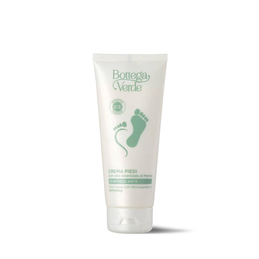 Creme para Pés Efeito Refrescante com Mentol 100ml
