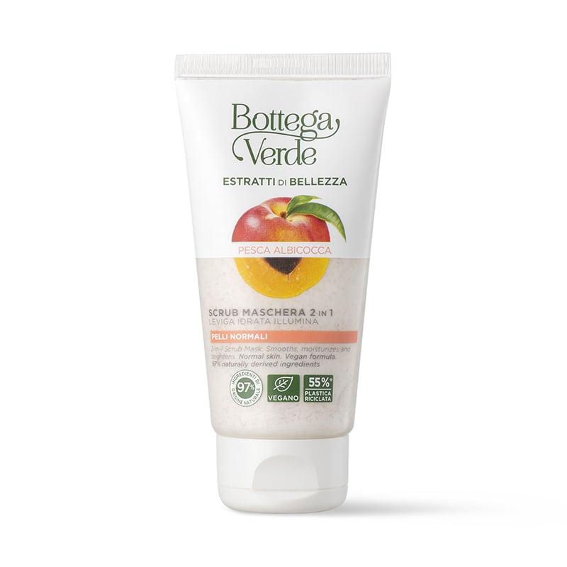 Máscara Facial Esfoliante Pêssego e Damasco 75ml