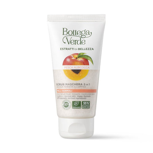 Máscara Facial Esfoliante Pêssego e Damasco 75ml