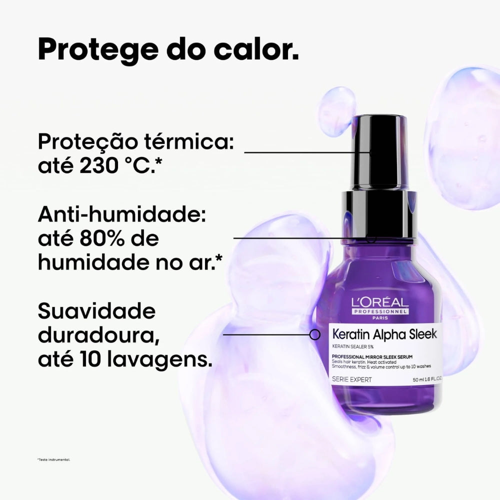 Sérum Antifrizz Keratine Alpha Sleek 50ml