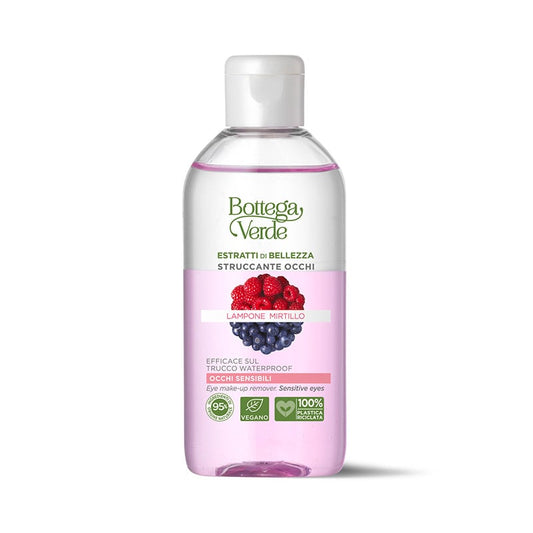 Removedor de Maquiagem dos Olhos de Framboesa & Mirtilo 100ml
