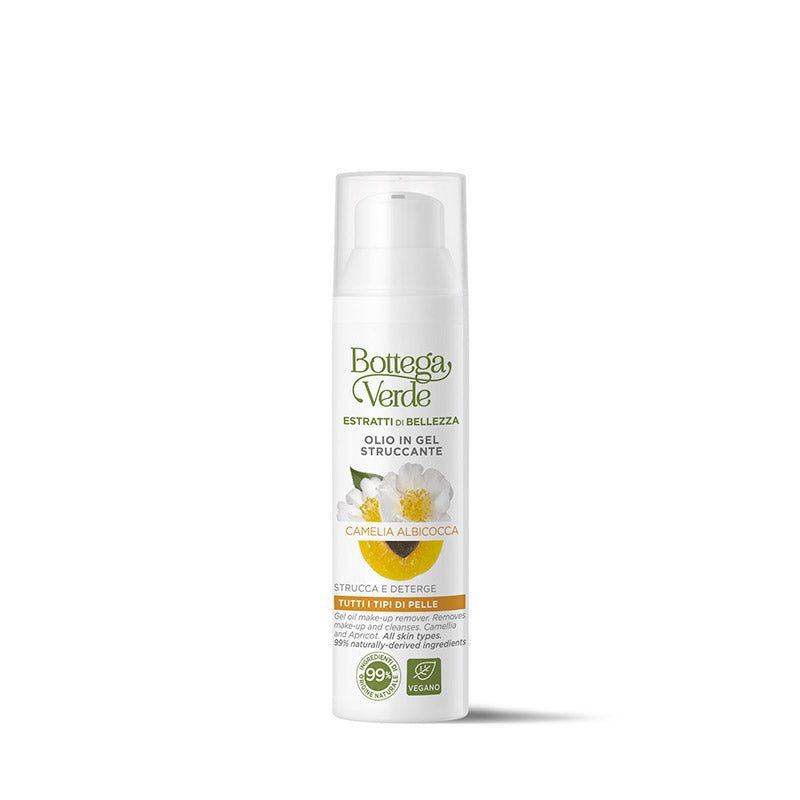 Óleo em Gel Desmaquilhante Camélia e Damasco 75ml