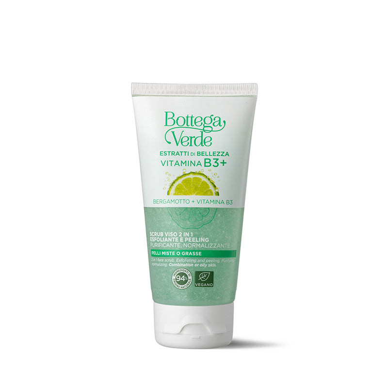 Esfoliante Facial e Pelling 2 Estratti di Bellezza 75ml