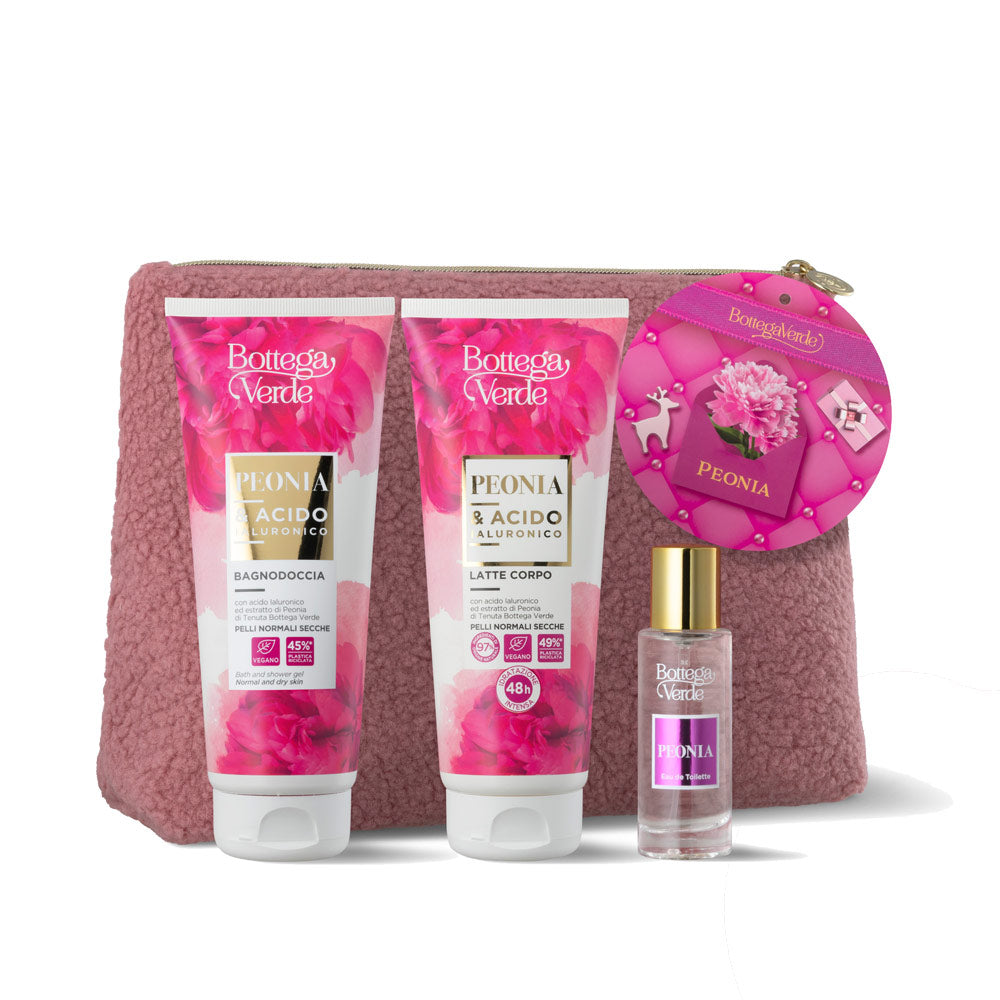 Coffret Beauty Bag Peónia e Ácido Hialurónico