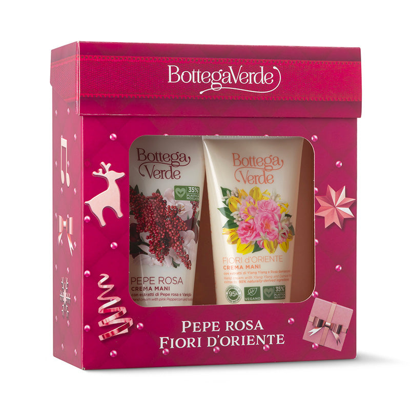 Coffret 2 Cremes de Mãos Pepe Rosa e Fiori D'Oriente