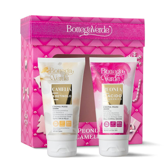 Coffret 2 Cremes de Mãos Peónia & Camelia